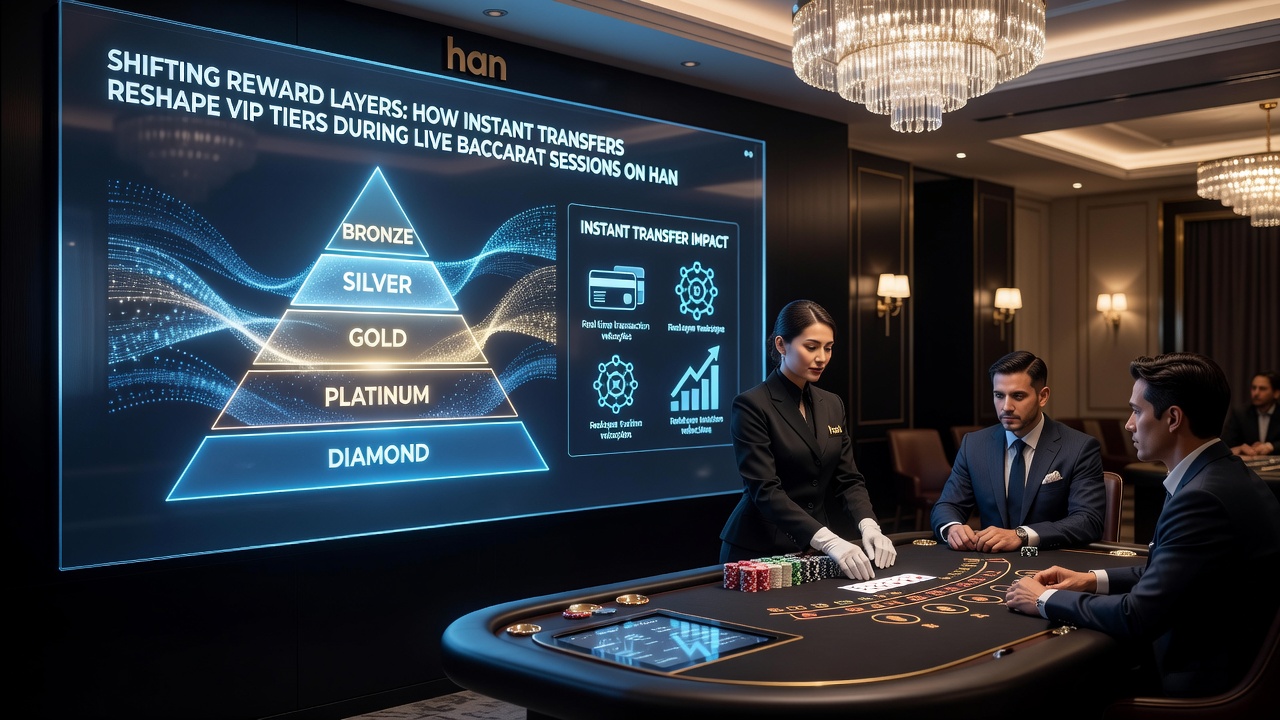 Grafische Übersicht zu Transfergeschwindigkeiten und VIP-Tier-Anpassungen in mobilen Baccarat-Sessions